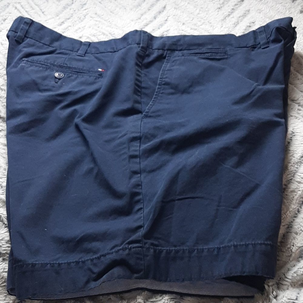 Mens Tommy Hilfiger Blue Cotton ‎ Casual  Shorts 42x 20